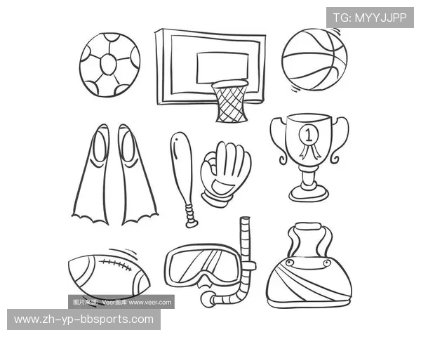 画画健身器材简单构图技巧儿童绘本风格